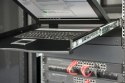 Konsola 19 LCD z touchpad KVM 16 portów 1U komplet kabli (16xDS-19231) klawiatura US