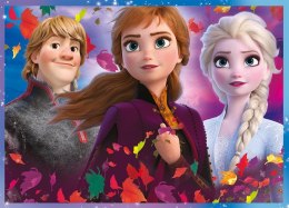 Puzzle 4w1 Kraina Lodu 2 (Frozen 2) - Podróż w nieznane