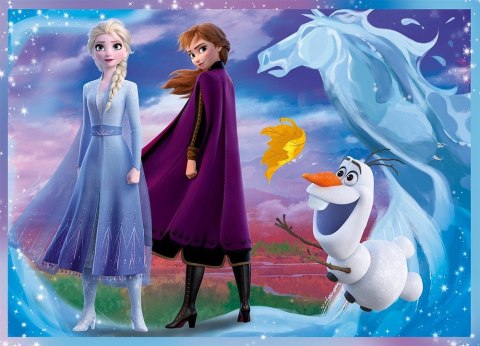 Puzzle 4w1 Kraina Lodu 2 (Frozen 2) - Podróż w nieznane