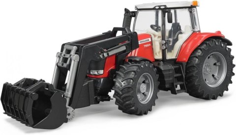 Traktor Massey Ferguson 7600 z ladowaczem