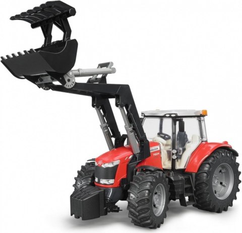 Traktor Massey Ferguson 7600 z ladowaczem