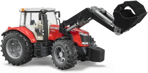 Traktor Massey Ferguson 7600 z ladowaczem