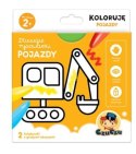Dłuuugie rysowanki Koloruję Pojazdy
