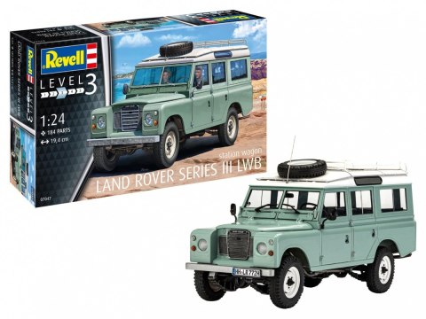 Model plastikowy Land Rover Seria III