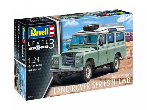 Model plastikowy Land Rover Seria III