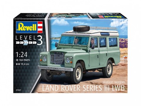 Model plastikowy Land Rover Seria III