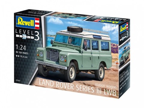 Model plastikowy Land Rover Seria III