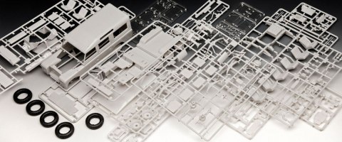 Model plastikowy Land Rover Seria III