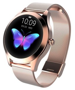 Smartwatch Women Naomi Złoty Stalowy