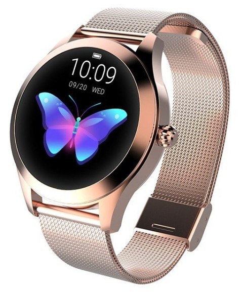 Smartwatch Women Naomi Złoty Stalowy
