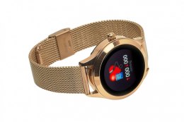 Smartwatch Women Naomi Złoty Stalowy