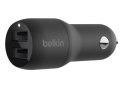 Ładowarka samochodowa Dual USB-A Car Charger 12W x2 czarna