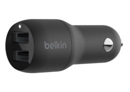 Ładowarka samochodowa Dual USB-A Car Charger 12W x2 czarna