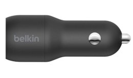 Ładowarka samochodowa Dual USB-A Car Charger 12W x2 czarna