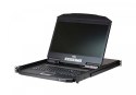 Konsola 8-Port Short Depth PS/2 VGA LCD KVM Switch 18,5'