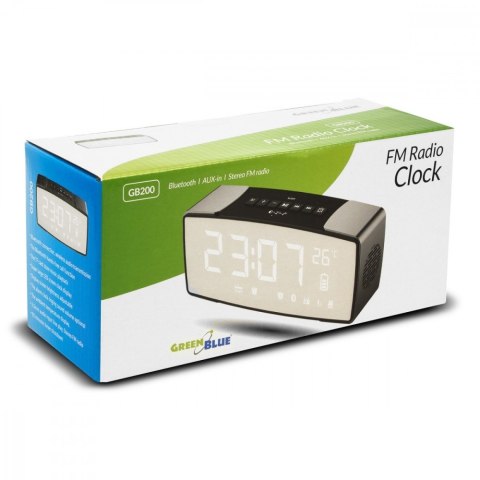 Radiobudzik Bluetooth 4.2 FM Aux-in GB200 Radiobudzik Bluetooth 4.2 FM Aux-in GB200
