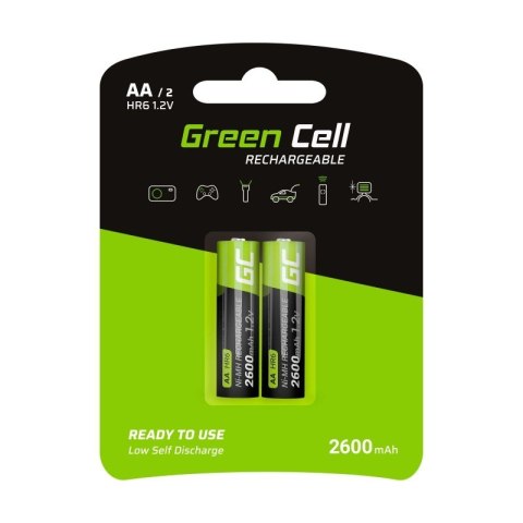 Akumulatorki Paluszki 2x AA HR6 2600mAh Akumulatorki Paluszki 2x AA HR6 2600mAh
