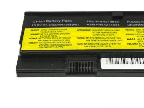 Bateria do Lenovo X200 11,1V 4400mAh