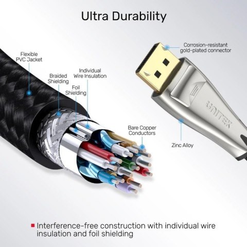 Kabel DisplayPort 1.4, 8K@60Hz, 3M, M/M; C1609BNI Kabel DisplayPort 1.4, 8K@60Hz, 3M, M/M; C1609BNI
