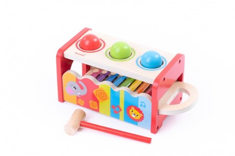 Młoteczek przebijanka drewniana Cymbałki