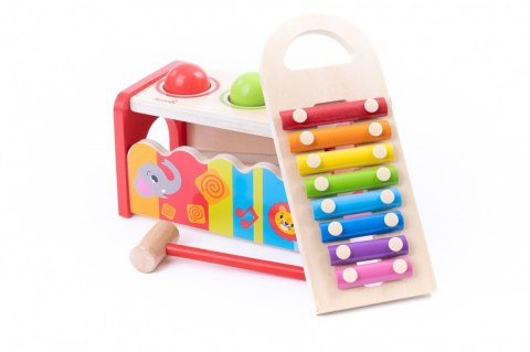 Młoteczek przebijanka drewniana Cymbałki