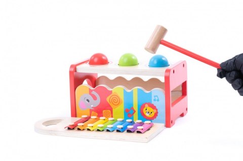 Młoteczek przebijanka drewniana Cymbałki