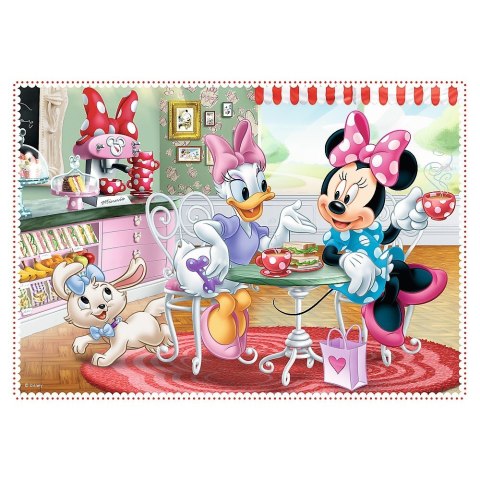 Puzzle 4w1 Minnie z przyjaciółmi