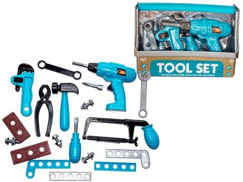 Zestaw narzędzi w skrzynce 19 elementów