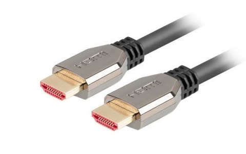Kabel HDMI M/M V2.1 0.5m 8K 60HZ czarny Kabel HDMI M/M V2.1 0.5m 8K 60HZ czarny