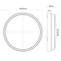 Lampa LED Ścienno sufitowa 15W MCE342 W