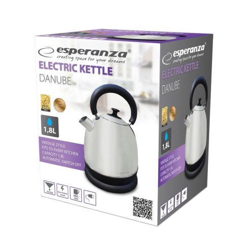 Czajnik elektryczny Danube 1.8l Inox Czajnik elektryczny Danube 1.8l Inox