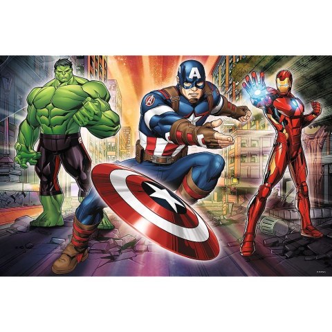 Puzzle 24 elementy MAXI W świecie Avengersów