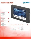 SSD 1920GB Burst Elite 450/320MB/s SATA III 2.5