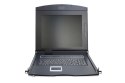 Konsola 17 cali LCD z touchpad KVM 16 portów 1U klawiatura US