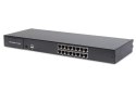Konsola 17 cali LCD z touchpad KVM 16 portów 1U klawiatura US