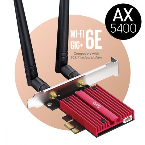 Karta sieciowa WE3000S WiFi AX5400 PCI-E Karta sieciowa WE3000S WiFi AX5400 PCI-E