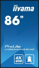 Monitor 86 cali LH8654UHS-B1AG 24/7, IPS, ANDROID.11, 4K, SDM, 2x10W