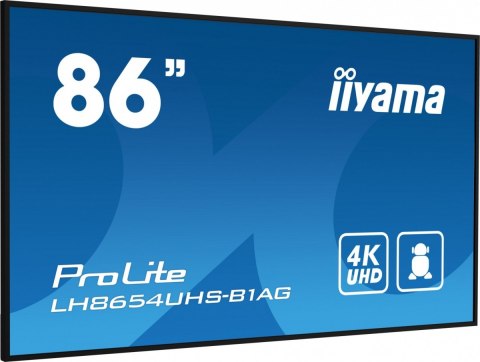 Monitor 86 cali LH8654UHS-B1AG 24/7, IPS, ANDROID.11, 4K, SDM, 2x10W Monitor 86 cali LH8654UHS-B1AG 24/7, IPS, ANDROID.11, 4K, SDM, 2x10W