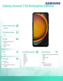 Smartfon Galaxy Xcover 7 5G (6+128GB) Enterprise Edition czarny