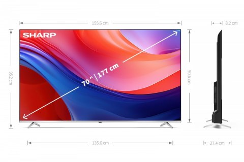 Telewizor QLED 70 cali 70GP6760E Telewizor QLED 70 cali 70GP6760E