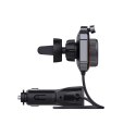 Transmiter samochodowy FM z Bluetooth i ładowarką PD, TR-14