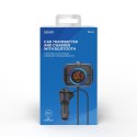 Transmiter samochodowy FM z Bluetooth i ładowarką PD, TR-14