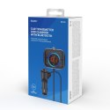 Transmiter samochodowy FM z Bluetooth i ładowarką PD, TR-14
