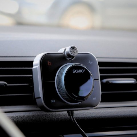 Transmiter samochodowy FM z Bluetooth i ładowarką PD, TR-14 Transmiter samochodowy FM z Bluetooth i ładowarką PD, TR-14