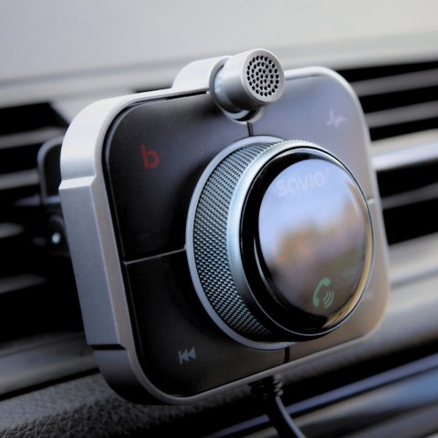 Transmiter samochodowy FM z Bluetooth i ładowarką PD, TR-14 Transmiter samochodowy FM z Bluetooth i ładowarką PD, TR-14