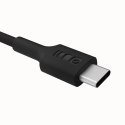 Kabel USB-C-USB-C PowerFlex 100W silikonowy 2m czarny