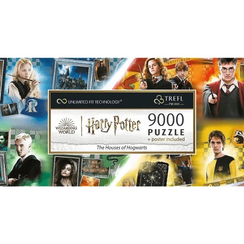 Puzzle 9000 elementów Domy Hogwartu Harry Potter