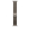 Bransoleta mediolańska z tytanu w kolorze naturalnym do koperty 49 mm - rozmiar L