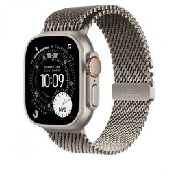 Bransoleta mediolańska z tytanu w kolorze naturalnym do koperty 49 mm - rozmiar L