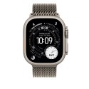 Bransoleta mediolańska z tytanu w kolorze naturalnym do koperty 49 mm - rozmiar L